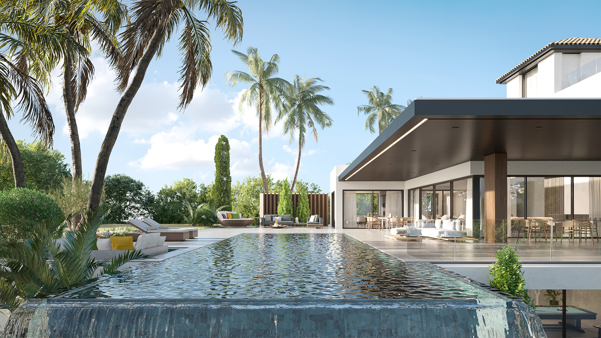Villa Sueño Modern Andalucian style luxury villa for sale, Sotogrande